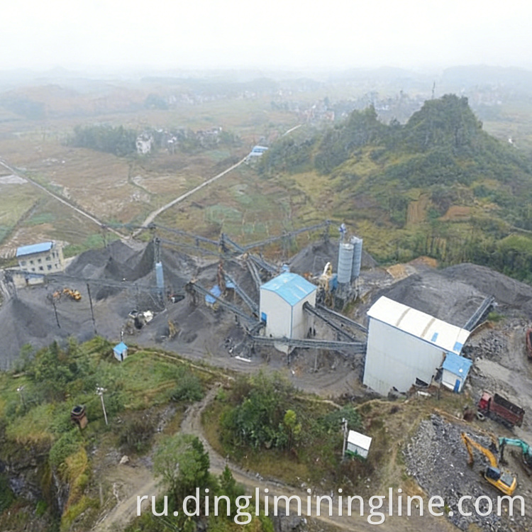 Gangue Sand and Gravel Aggregate Line